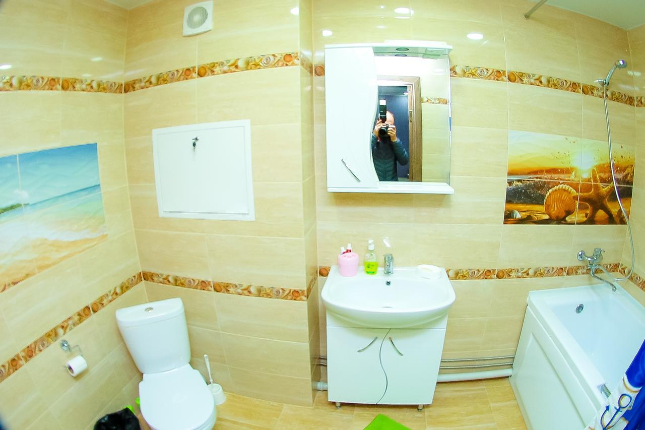 Ustʼ-Kamenogorsk Apartlux On Slavskogo 26 View River מראה חיצוני תמונה